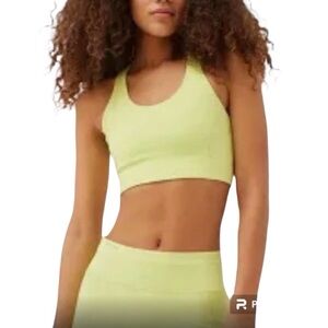 Outdoor Voices Sports Bra Light Green XXS Doing Things Thrive Margarita